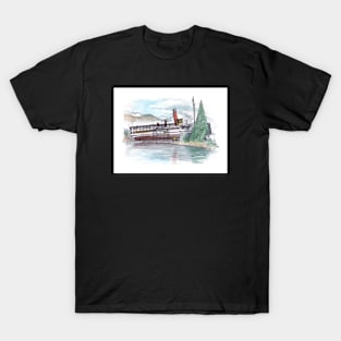 TSS Earnslaw - Kelvin Beach T-Shirt